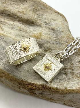 ARIZONAFREEDOM唐草男女戒指