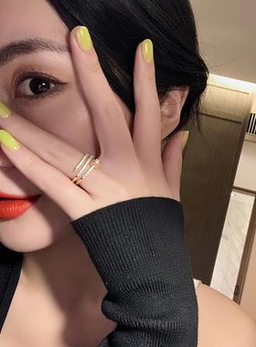 Kore yeni moda tak? zarif 14K ger?ek alt?n kaplama AAA zirko