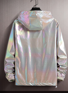 Summer Jacket Women White S-7XL Pl Size Loose Thin Couple Ho