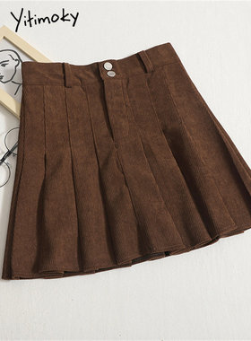 YitimokyCorduroyPleated