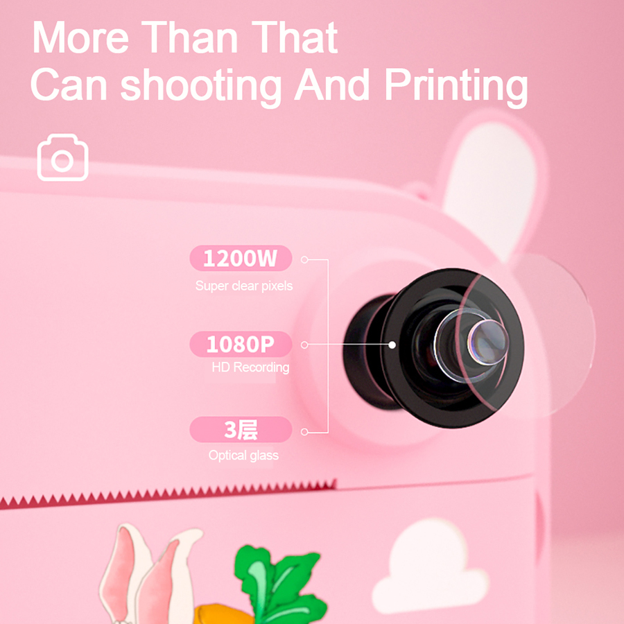 Kids Video Photo Camera With Print Children's Instant Print - 图3