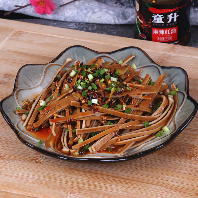 四川牛皮豆干火锅起泡豆干半成品广安豆腐干烧烤火锅串串凉拌商用-图0