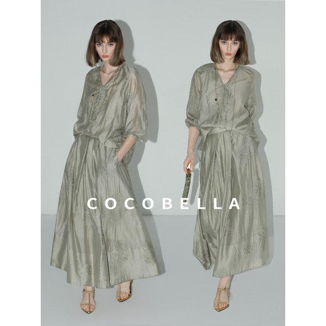 COCOBELLA ຊຸດ lyocell ຖັກແສ່ວໜັກ