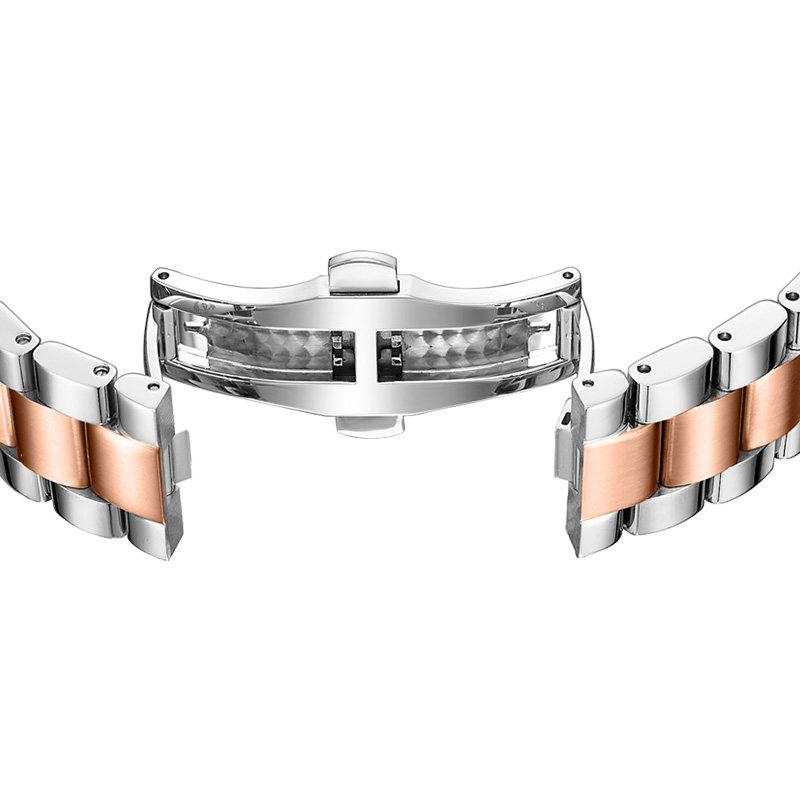 瑞士艾米龙表官方正品时光之翼太阳神系列玫瑰金机械腕表情侣手表