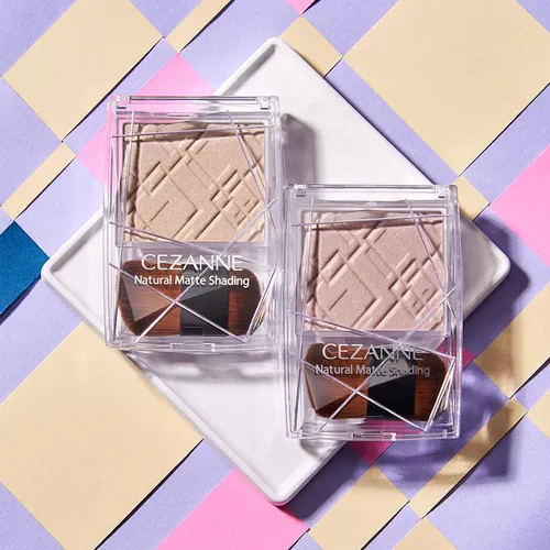 Японские матовые тени для контуринга, коррекция цвета, коррекция силуэта, эффект 