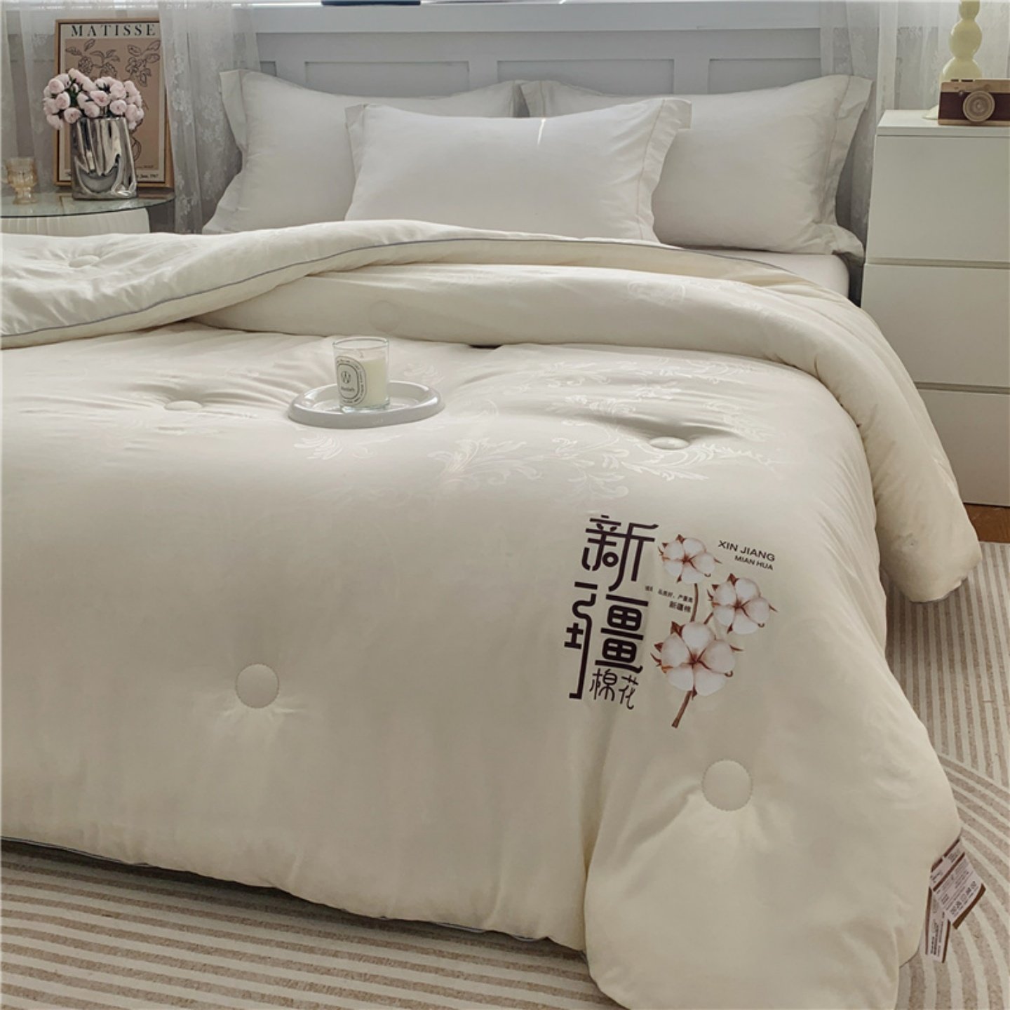 冬被新疆纯棉花被子被芯秋冬天棉被棉絮冬季加厚保暖单人春秋被褥,淘宝优惠券,粉丝福利购,淘宝优惠卷