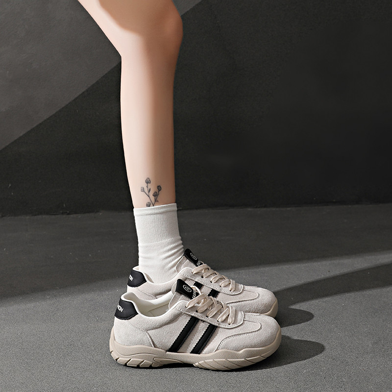 爆款厚底德训鞋女款2026春季新款单鞋女时尚百搭运动休闲阿甘鞋女,淘宝优惠券,粉丝福利购,淘宝优惠卷