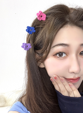 刘海夹甜美彩色小抓夹