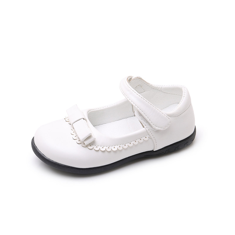 女童黑色皮鞋公主鞋中大童表演单鞋儿童休闲白色软底春秋款豆豆鞋,淘宝优惠券,粉丝福利购,淘宝优惠卷
