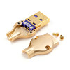 Gold-plated USB3.0 high-speed mobile phone data cable fever head