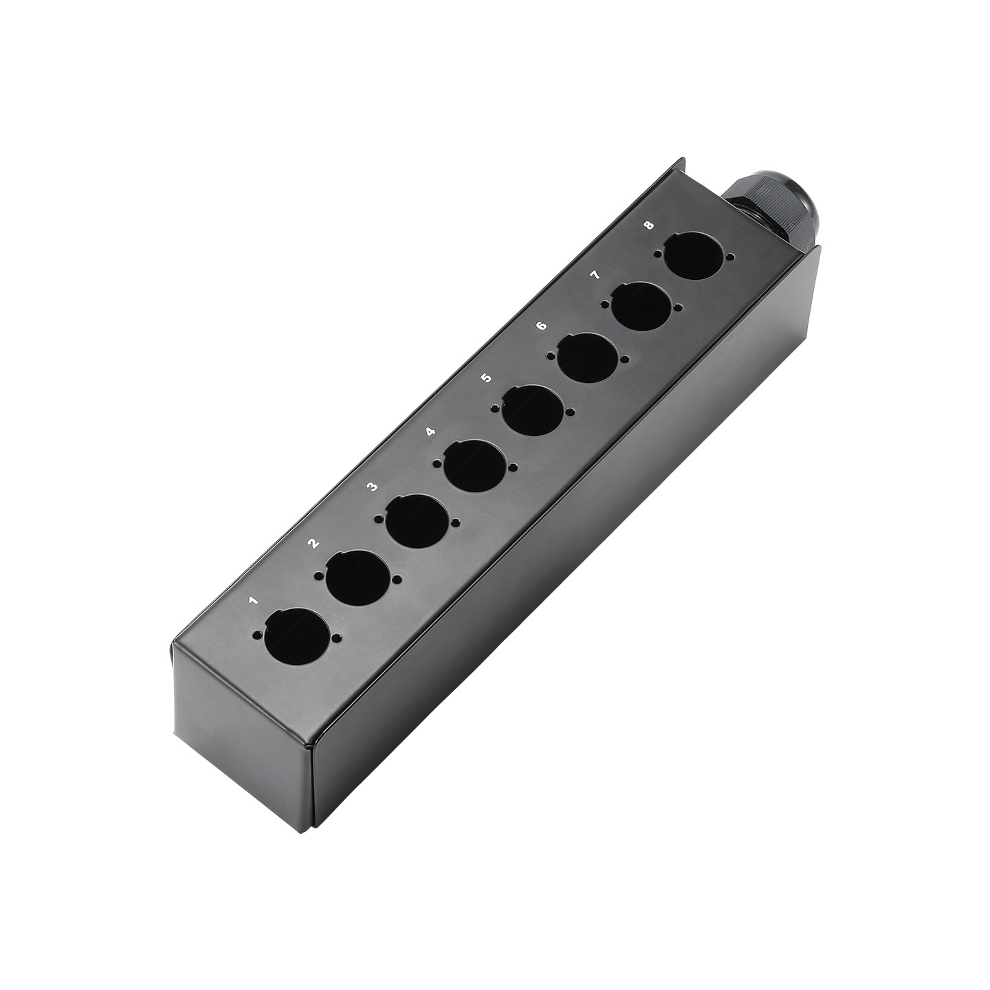 AVSSZ舞台流动4孔8位空缆盒音响网络卡农面板接线盒D型金属接口箱,淘宝优惠券,粉丝福利购,淘宝优惠卷