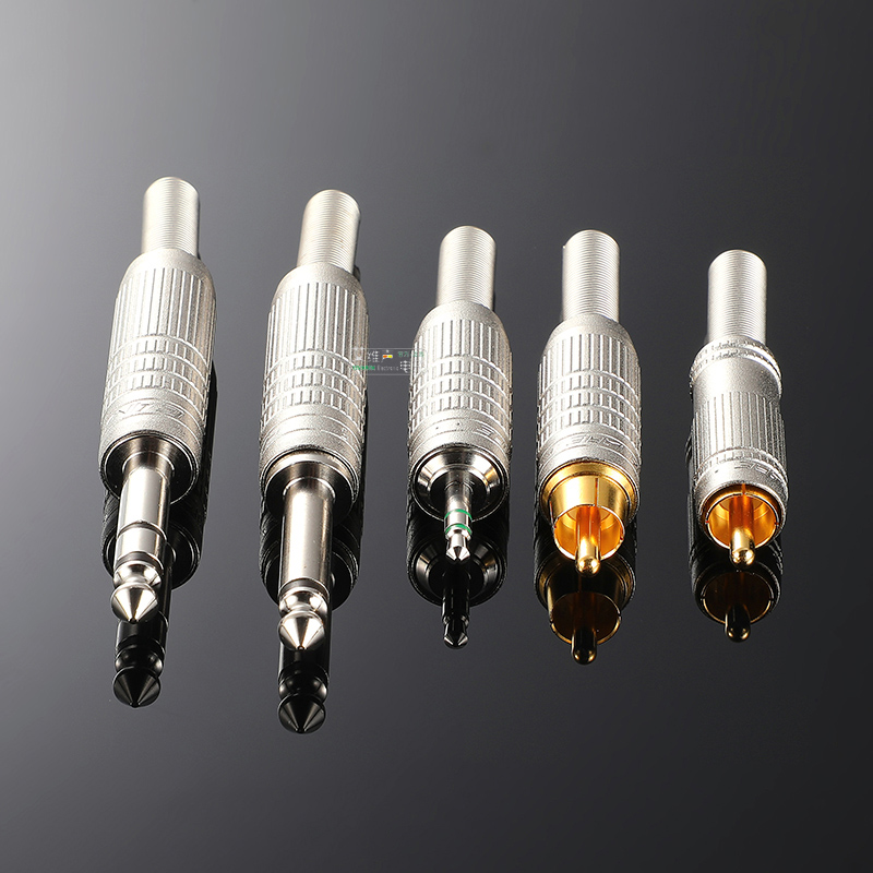 CANARE佳耐美F-09广电影音RCA插头莲花AV音视频插头hifi焊接进口 - 图3