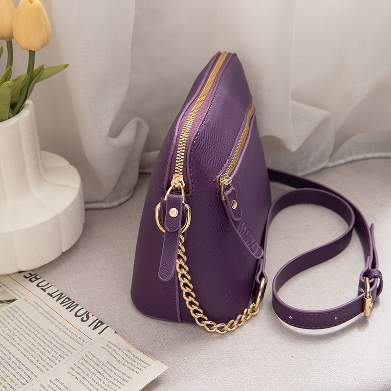 2023秋季新款十字纹贝壳包单肩包斜挎包链条包百搭潮包包,淘宝优惠券,粉丝福利购,淘宝优惠卷