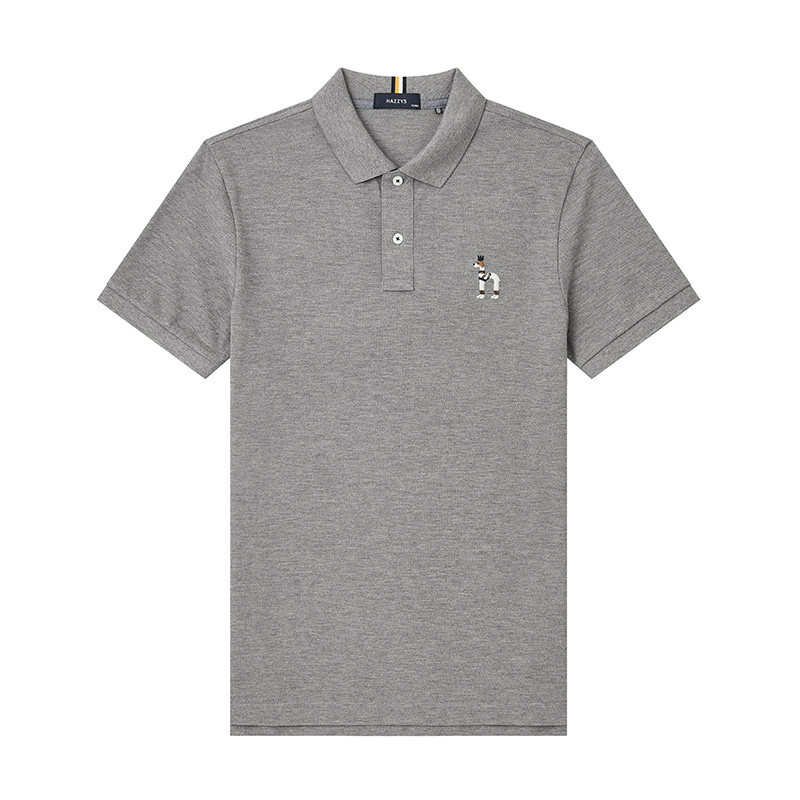 hazzys哈吉斯旗舰店夏季新品polo衫 hazzysT恤