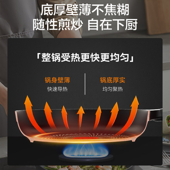 Supor pan household poly-oil non-stick pan