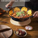 Supor double-ear large iron pot non-stick household old-fashioned cast iron pot uncoated chef pot special frying pan summer