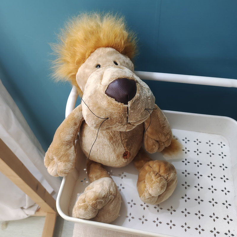 小狮子毛绒玩具丑萌可爱狮子公仔玩偶床上布娃娃女生儿童生日礼物,淘宝优惠券,粉丝福利购,淘宝优惠卷