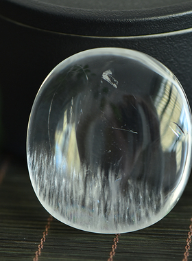 鲍氏水晶奇石兔毛九尾狐