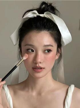 超长飘带蝴蝶结发夹拍照写真头饰