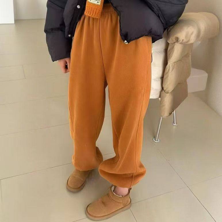2025秋冬新款加绒抽绳卫裤显瘦保暖束口阔腿两穿运动裤女,淘宝优惠券,粉丝福利购,淘宝优惠卷