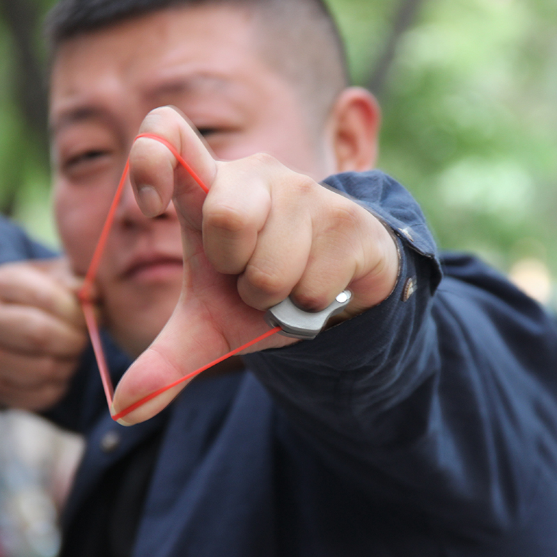 扁皮筋秒变无架装卡球自由变换弹弓转换神器无架转换器圆皮包邮-图2