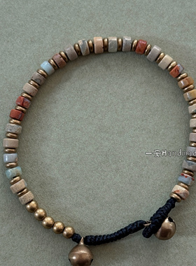 原创设计网红天然石手链男情侣手链女生日闺蜜礼物