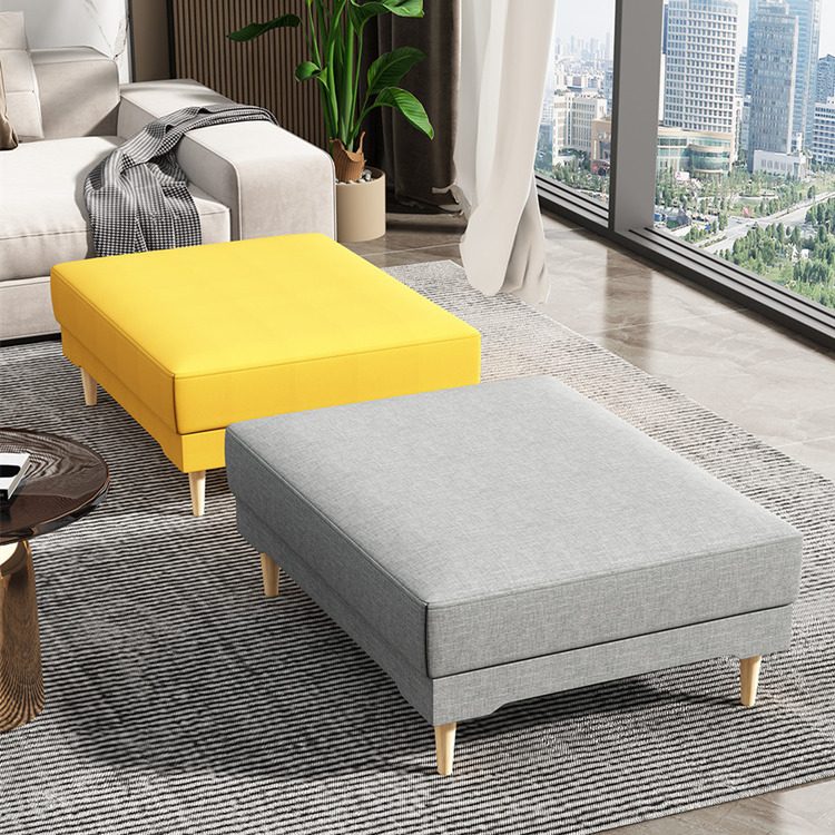 脚踏凳加宽贵妃躺椅延长拼接床凳阳台沙发床单人床换鞋凳尾凳扩床 - 图0