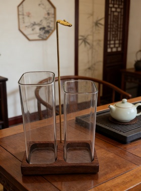 跨境热卖倒挂香器倒挂香插简约创意家用线香架倒流香炉家居摆件