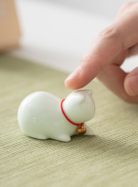 晨翔现代陶瓷创意迷你可爱小萌猫