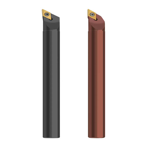 主偏角95度内孔镗刀弹簧钢S12MS16Q-SDXCR11数控车内孔尖刀杆镗孔 - 图3