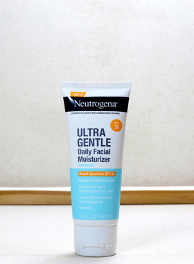 美版露得清Neutrogena敏感肌温和面部保湿防晒霜CICA积雪草SPF30