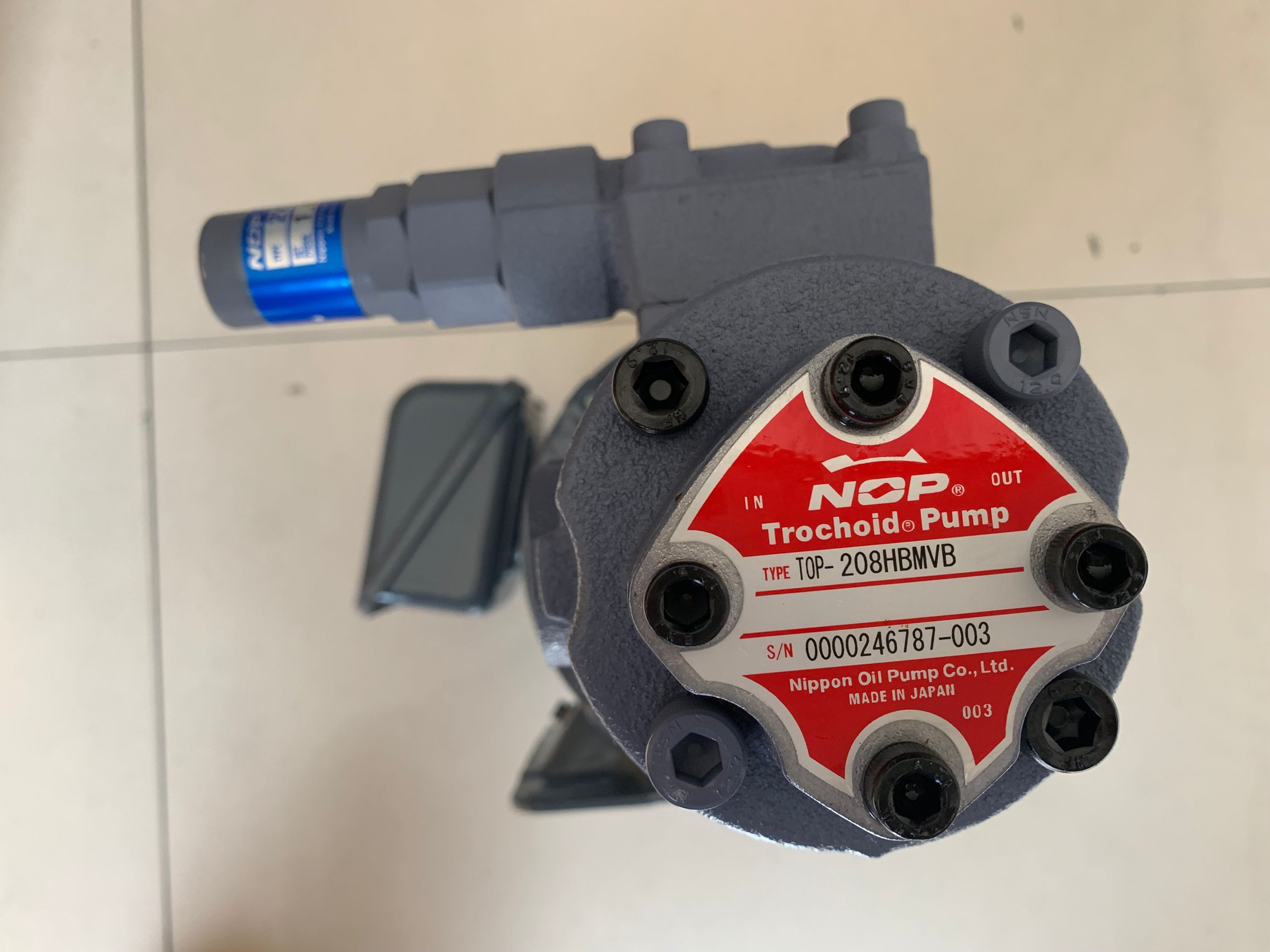 TOP-2MY400-208HBMVB 齿轮泵 NOP电机 日本电产芝浦浙江Nidec马达 - 图0