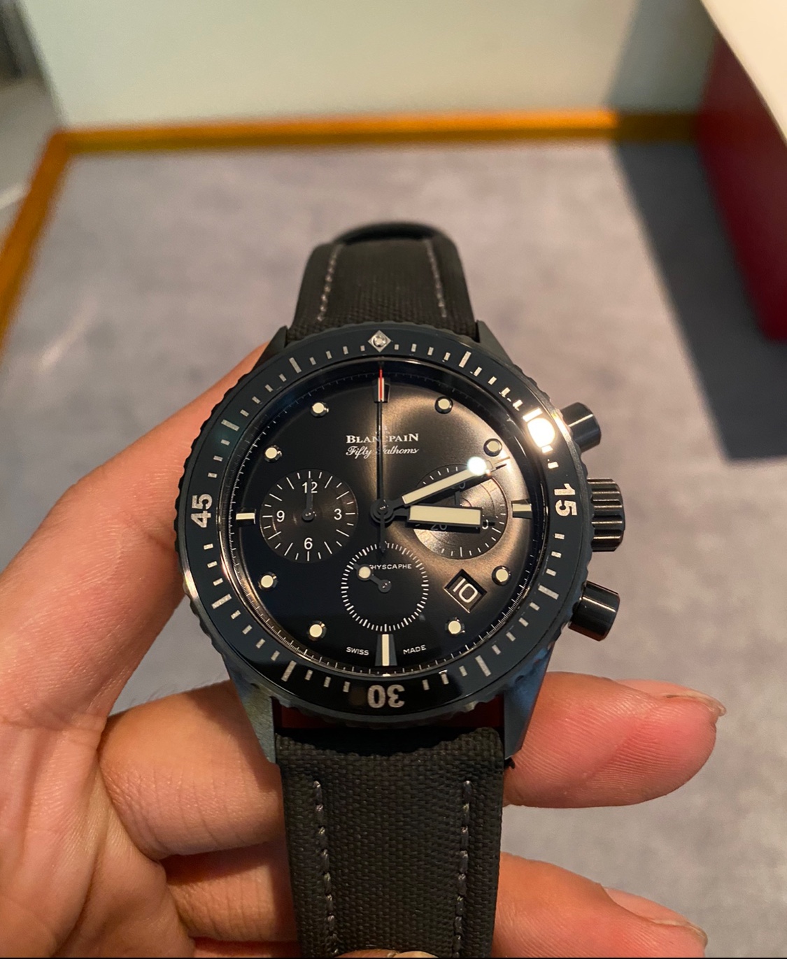 Blancpain 宝珀 五十寻 43mm 陶瓷 5200-0130-B52A 现货秒发