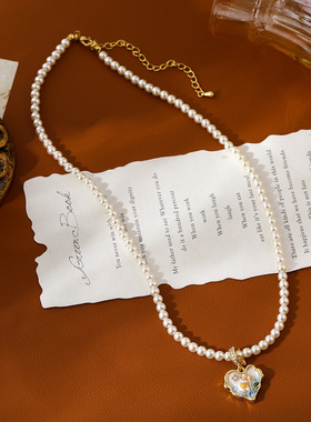 新款气质时尚甜美百搭珍珠项链