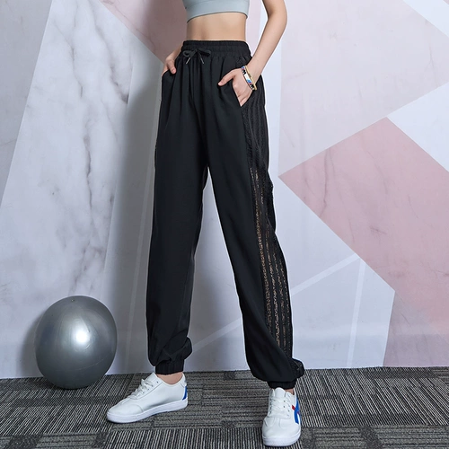 的确奇 Штаны, быстросохнущие повседневные брюки, одежда для йоги, летний комбинезон, оверсайз, для бега