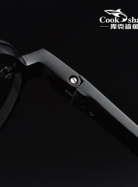 库克鲨鱼男士偏光墨镜司机驾驶