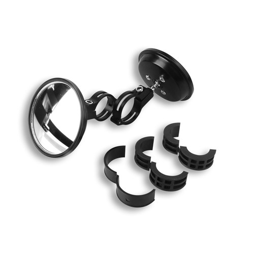 适用雅马哈MT03/MT09改装广角凸面镜摩托铝合金反光镜后视镜配件 - 图3