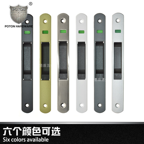 推拉门锁塑钢窗门移门锁勾锁铝合金窗门移动锁家居锁窗户锁单面 - 图0