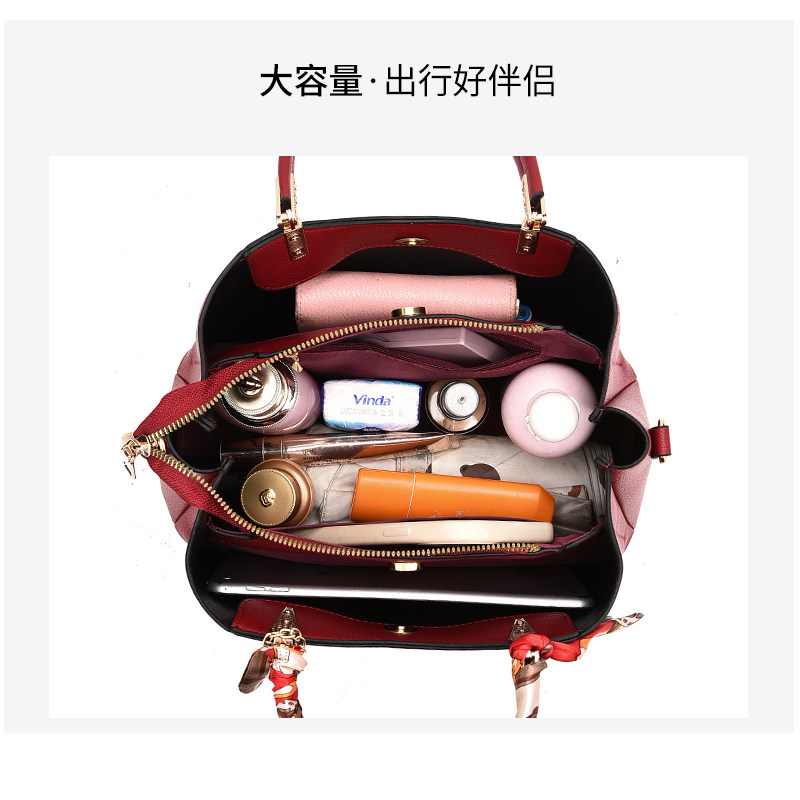 Stylish and elegant handbag, simple and versatile crossbody bag for women