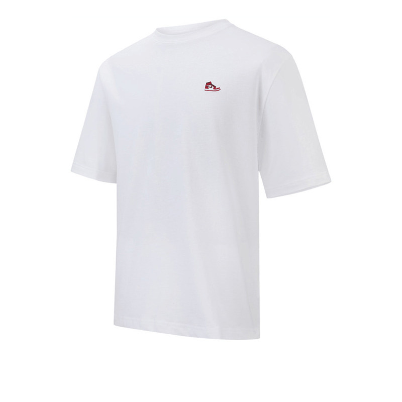 NIKE耐克 JORDAN男子夏季休闲运动圆领透气短袖T恤FN5983-100,淘宝优惠券,粉丝福利购,淘宝优惠卷