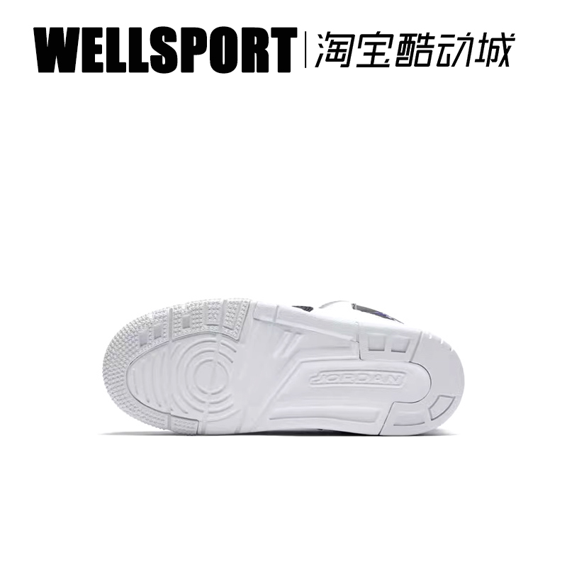 NIKE耐克JORDAN COURTSIDE 23 PS童鞋运动休闲鞋小白鞋AQ7734-104 - 图2