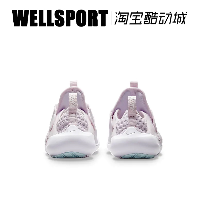 NIKE FLEX ADVANCE 儿童网眼魔术贴透气舒适运动休闲鞋DC9370-500 - 图2