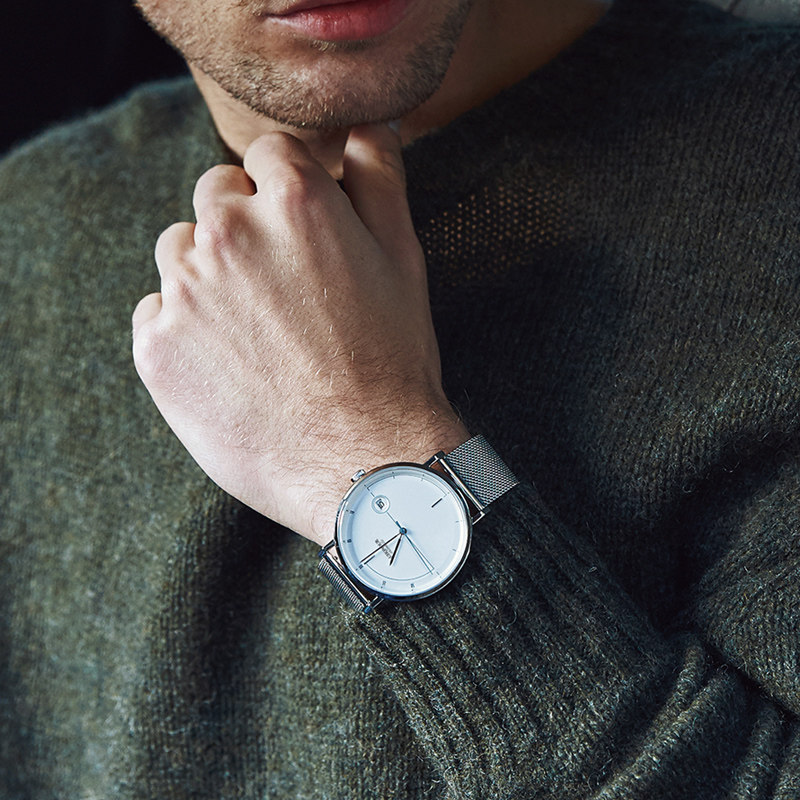 瑞士宇赫男士防水机械表全自动机芯 宝梭易思捷国产腕表