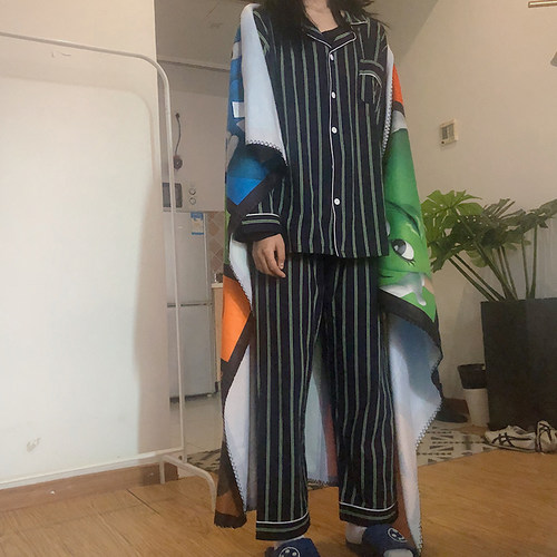 日系经典条纹纯棉睡衣男女生春秋韩国开衫长袖长裤家居服情侣套装 - 图3