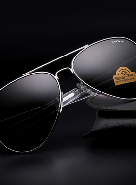 兰道夫飞行员蓝玻璃开车太阳眼镜