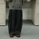 Utouto ດູໃບໄມ້ລົ່ນສາມສີກະປູ pants