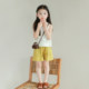 Big Ear Elephant Girls Pocket Shorts Summer Style New Girls Pants Casual and Versatile Solid Colors