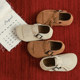 Utouto ດູໃບໄມ້ລົ່ນ tassel suede ເກີບ Birkenstock
