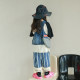 Utouto denim vest jackets detressed retro