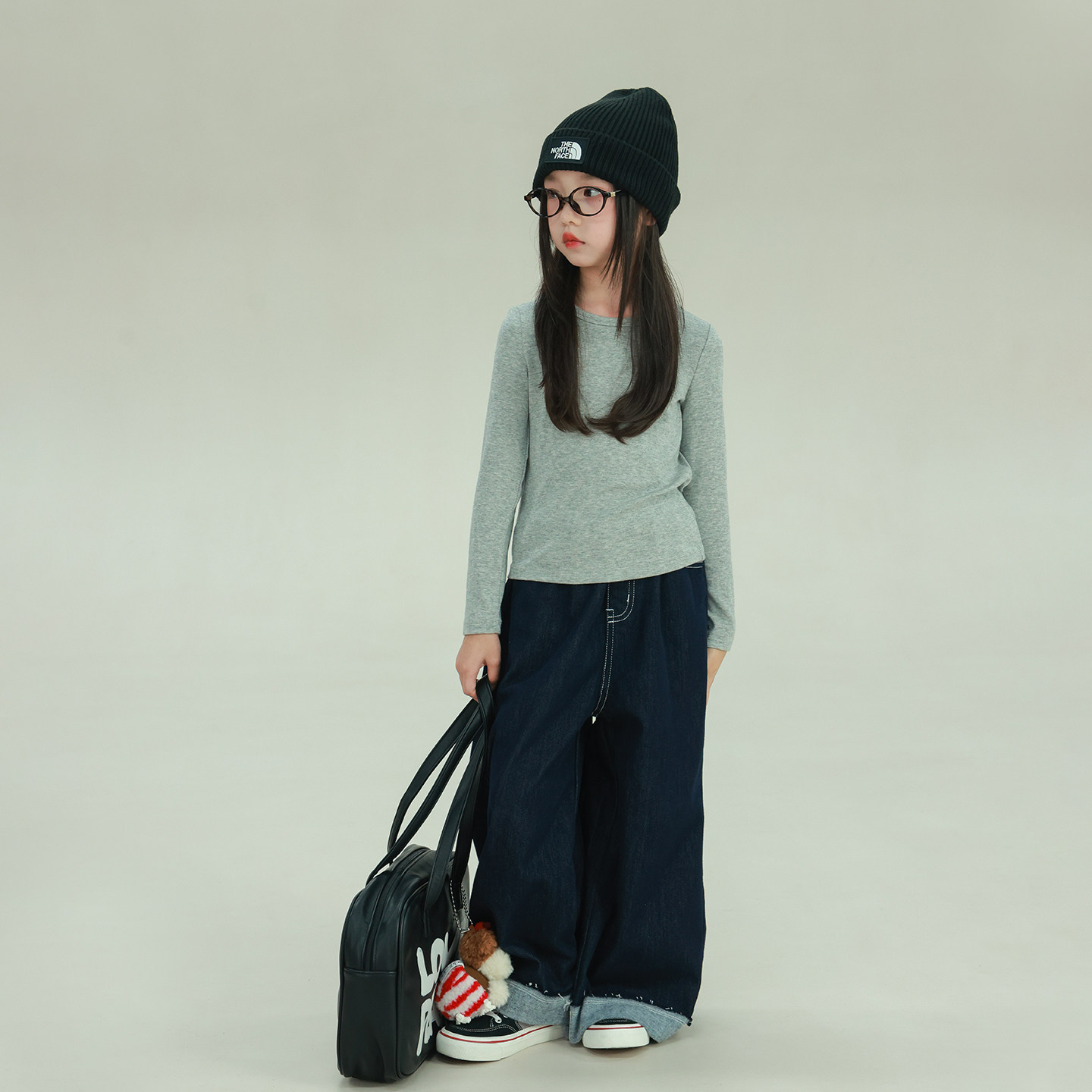 大耳象女童圆领纯色打底T恤冬新款宝儿弹力保暖阿尔巴斯羊绒上衣,淘宝优惠券,粉丝福利购,淘宝优惠卷